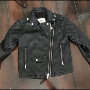 Abercrombie Leather jacket